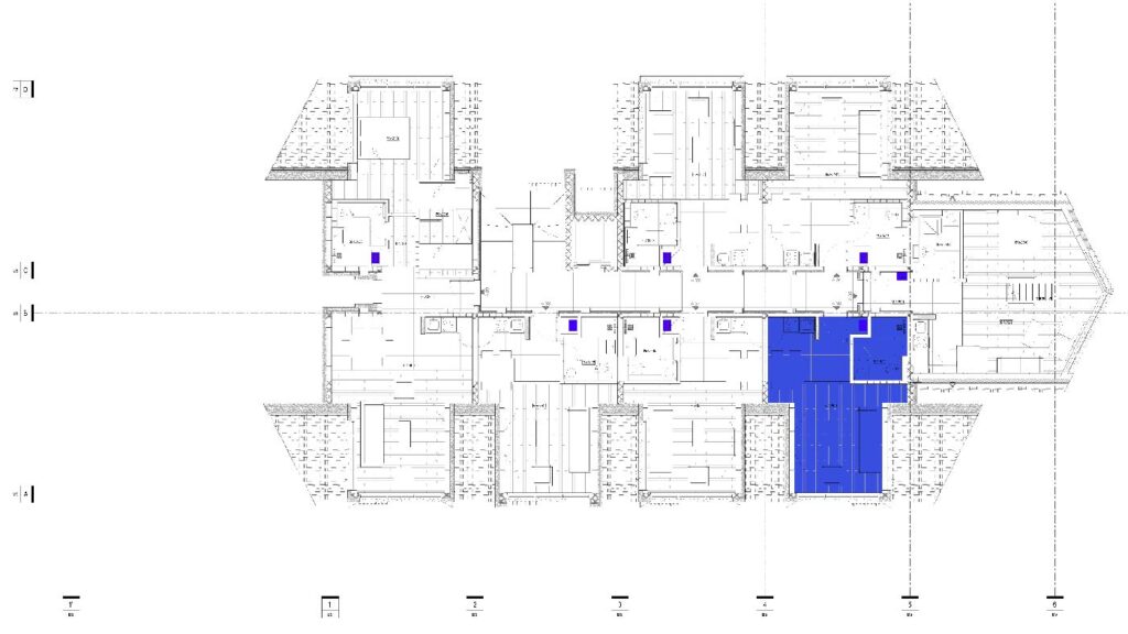 Pozicija na spratu: apartman A.36, Lamela B5