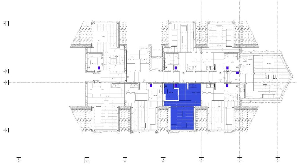 Pozicija na spratu: apartman A.37, Lamela B5