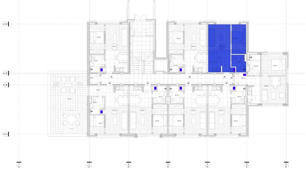 Pozicija na spratu: apartman A.10, Lamela B5